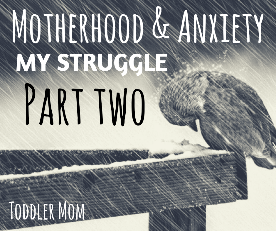 Motherhood & Anxiety, My struggle Part:&nbsp;2