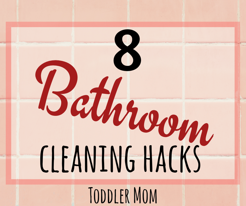 CLEAN FREAK SERIES: 8 Bathroom cleaning hacks.