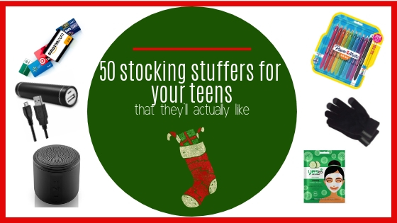 50 Stocking stuffers for your&nbsp;teens