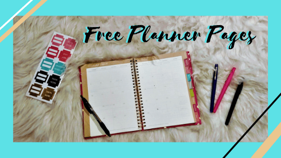 Mama loves planners *Free Planner&nbsp;Pages*