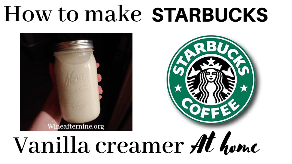 Make Starbucks vanilla creamer at&nbsp;home!