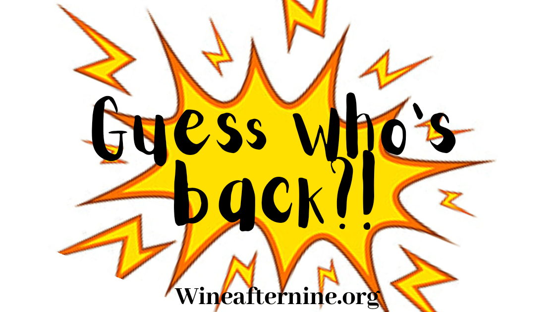 Guess who’s back? Back&nbsp;again.